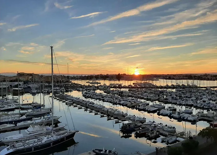 T2 Avec Climatisation, Piscine, Box Prive - Fr-1-702-6 Apartamento Agde